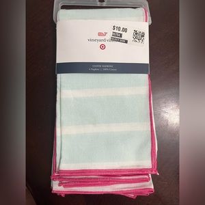 Vineyard Vines x Target cloth napkins